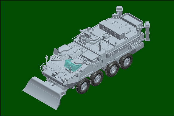 Збірна модель 1/72 транспорт-машина піхоти M1132 Stryker Engineer Squad Vehicle w/SOB Trumpet 07456