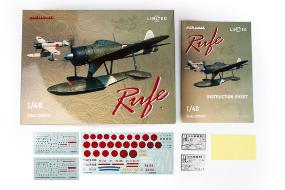 Сборная модель 1/48 самолеты Rufe Limited Edition / Dual Combo / A6M2-N Zero Eduard 11171