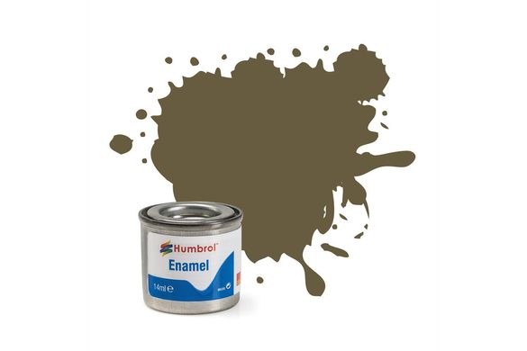 Эмалевая краска 86 Light Olive - Matt - 14ml Enamel Paint Humbrol AA0953
