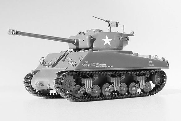 Збірна модель 1/35 танк M4A3 (76) W VVSS Late ASUKA Model 35-043