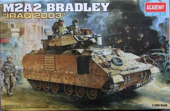 Збірна модель 1/35 Бойова машина M2A2 Bradley OIF Academy 13205