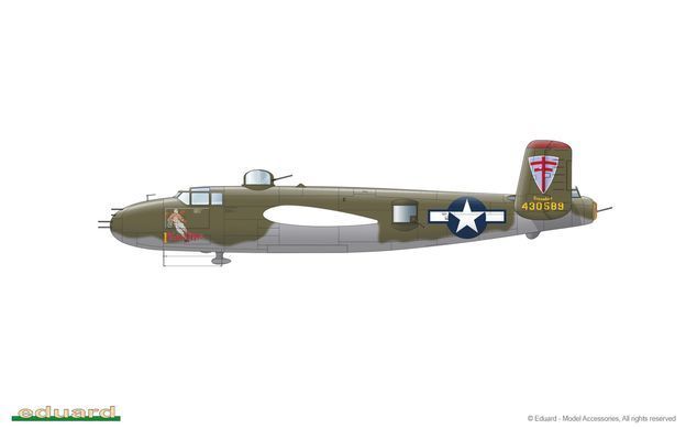 Сборная модель 1:48 самолет Gunn's Bunny Limited Edition Eduard 2139