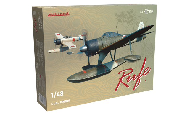 Assembled model 1/48 aircraft Rufe Limited Edition / Dual Combo / A6M2-N Zero Eduard 11171