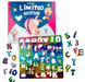 Board game Strateg Magnetic alphabet Limited edition educational in Ukrainian (30375)