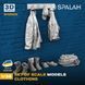 Set of scale models 1:35 clothing SPALAH 29535