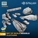 Set of scale models 1:35 clothing SPALAH 29535