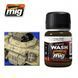 Enamel wash for Afrika Korps (Wash for Afrika Korps) Ammo Mig 1001