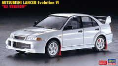 Сборная модель автомобиль 1/24 Mitsubishi Lancer Evolution VI "RS Version" Hasegawa 20547