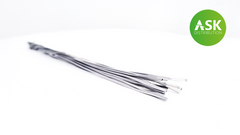 Lead Wire Half Round 1.2mm x 140mm (Approx 14pcs) Art Scale Kit ASK-200-T0083, In stock