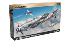 Сборная модель 1/48 самолет Bf 109G-10 Mtt Regensburg ProfiPack edition Eduard 82119