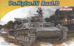 Assembled model 1/72 tank Pz.Kpfw. IV Ausf. D Dragon 7530