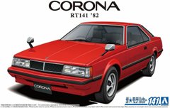 Сборная модель 1/24 автомобиль RT141 Corona HT 2000GT '82 Aoshima 06270