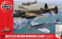 Стартовий набір 1/72 літаки Battle of Britain Memorial Flight - Gift Set Airfix A50182