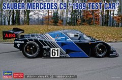 Сборная модель 1/24 автомобиль Sauber Mercedes C9 1989 Test Car Hasegawa 20626