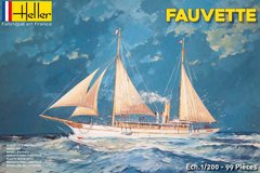 1/200 Fauvette Heller 80612 French Sailing Yacht
