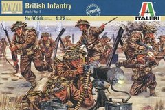 Збірна модель 1/72 фігури британська піхота British Infantry Italeri 6056