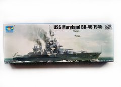 Сборная модель 1/700 линкор USS Maryland BB-46 1945 Trumpeter 05770