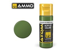 Акрилова фарба ATOM Zinc Chromate Green Ammo Mig 20074