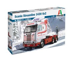 Збірна модель 1/24 вантажний автомобіль Scania Streamline 143H 6x2 Italeri 3944