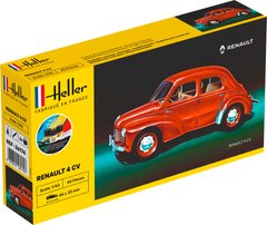 Збірна модель 1/43 автомобіль Renault 4 CV - Стартовий набір Heller 56174