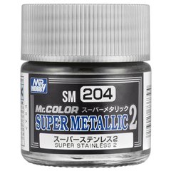 Фарба Mr. Color Super Metallic Stainless II Mr.Hobby SM204