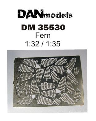 Фототравление 1/35 папоротников DAN Models 35530