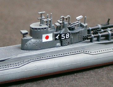 Сборная модель 1/700 Японская подводная лодка I-58, поздняя версия Серия Waterline Tamiya 31435