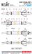 Масштабная модель 1/72 ракеты AGM-12B Bullpup A (2 шт.) Reskit RS72-0430, В наличии