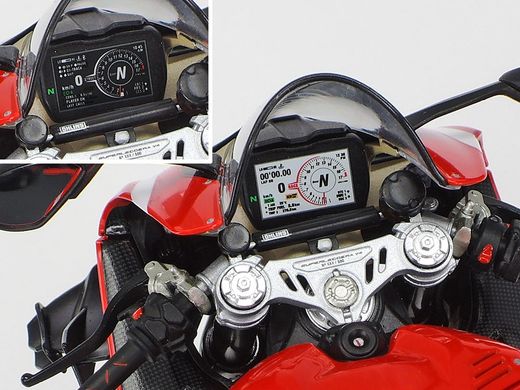 Сборная модель 1/12 мотоцикл Ducati Superleggera V4 Tamiya 14140
