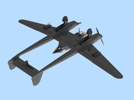 Сборная модель 1/72 самолет FW 189A-2, Немецкий самолет-разведчик 2 Мировой войны ICM 72292