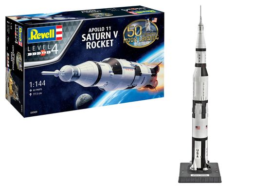 Сборная модель 1/144 ракета Apollo Saturn V Revell 04909