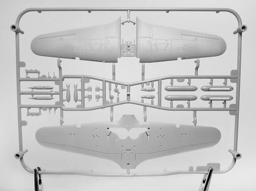 Сборная модель 1/72 винтовой самолет Hurricane Mk. IIb Trop Arma Hobby 70044