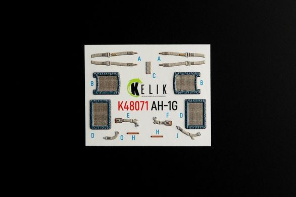 Внутренние 3D наклейки (1/48) AH-1G для набора ICM/SpecialHobby Kelik K48071