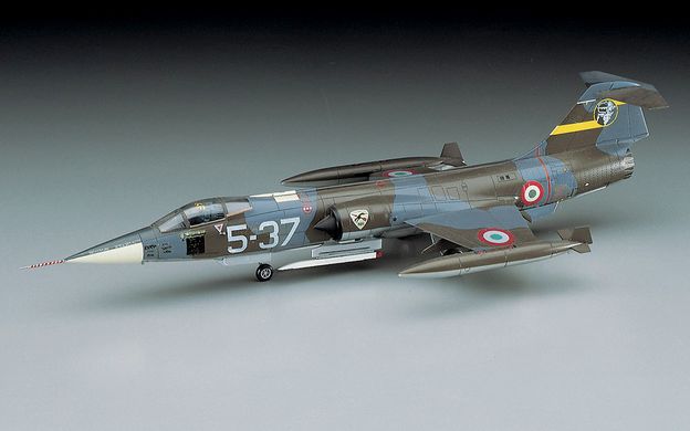 Збірна модель 1/72 винищувач ВПС Італії F-104S/F-104G Starfighter Hasegawa D17 00447
