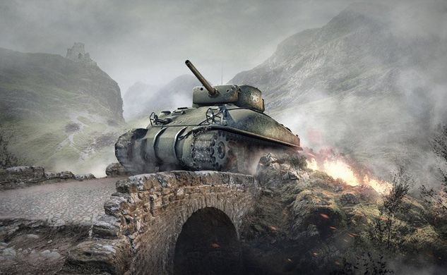 Збірна модель World of Tanks M4 Sherman 1:35 Italeri 36503