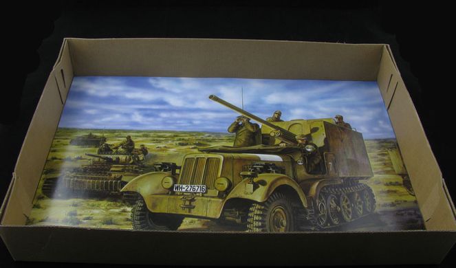 Assembly model 1/35 armored personnel carrier SdKfz 6(5t) Diana Bronco CB35038