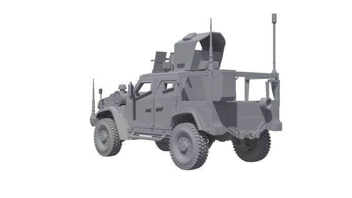 Збірна модель 1/72 з смоли 3D друк американський армійський позашляховик Oshkosh L-ATV BOX24 72-031