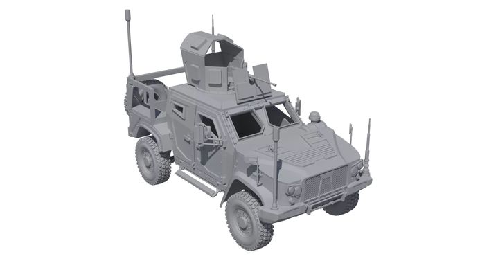 Сборная модель 1/72 из смолы 3D печать американский армейский внедорожник Oshkosh L-ATV BOX24 72-031