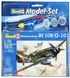 Starter kit for modeling 1/72 aircraft Model Set Messerschmitt Bf-109 Revell 64160