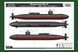 Hobby Boss 83531 1:350 submarine USS Greeneville SSN-772 model kit