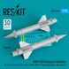 1/72 Scale Model AGM-12B Bullpup A Missile (2 pcs.) Reskit RS72-0430, In stock