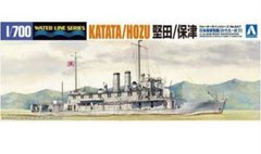 Сборная модель 1/700 корабль Japanese Gun Boat Katata/Hozu Aoshima 04548