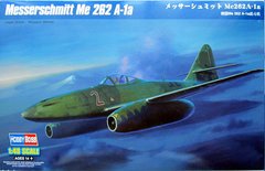 Assembled model 1/48 aircraft Messerschmitt Me 262 A-1a Hobby Boss 80369