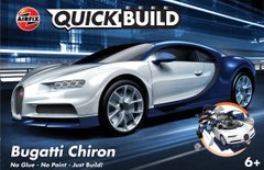 Сборная модель конструктор суперкар Bugatti Chiron QUICKBUILD Airfix J6044