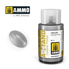 Нитро краска Серый глянцевый грунт (Grey Gloss Primer) Ammo Mig 2355