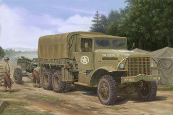 Збірна модель 1:35 автомобіль US White 666 Cargo (Soft Top) Hobby Boss 83802