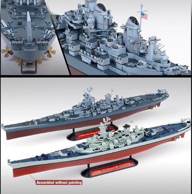 Збірна модель USS Missouri Academy 14222 1/700