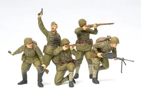 Фігури Російська штурмова піхота 1941-1942 рр. | 1:35 Tamiya 35311