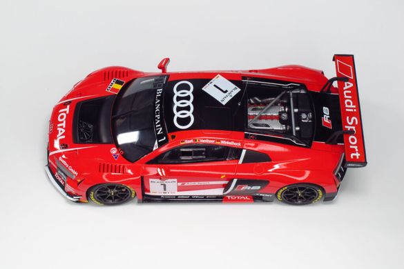 Збірна модель 1/24 автомобіль Audi R8 LMS GT3 2015 Spa 24 Hours NuNu PN24004