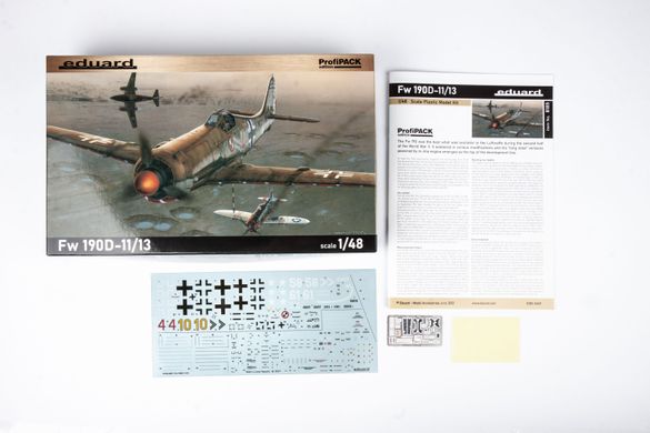 Збірна модель 1/48 літак Focke-Wulf Fw-190D-11/D-13 ProfiPack Edition Eduard 8185